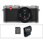 Leica X1 Digital Compact Camera with 24mm f/2.8 Lens & Basic Accessory Kit