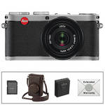 Leica X1 Digital Compact Camera with 24mm f/2.8 Lens & Deluxe Accessory Kit