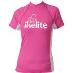 Ikelite Women's Rashguard Shirt (Short Sleeve, Large, Pink)