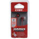 Coby CVEM79 In-Ear Stereo Headphones (Red)