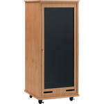 Da-Lite 30 Space Equipment Rack Cart (Light Oak Veneer)