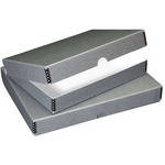 Lineco 717-2912 Folio Storage Box (9.5 x 12.5 x 1.75", Gray Boxboard)