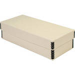 Lineco 733-1253 Card File (3 x 5 x 12", Tan)