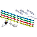 Crystal Bright RGB LED Accent Strip--White (90-240VAC)