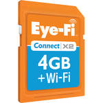 Eye-Fi 4GB SDHC Memory Card Connect X2 Wireless Class 6