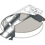 Sanyo VA-DK03 In-Ceiling Bracket for HD Dome Cameras