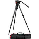 Manfrotto 504HD Head w/535 2-Stage Carbon Fiber Tripod System
