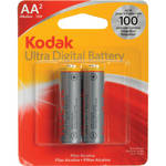Kodak AA 1.5v Ultra Digital Oxy-Alkaline Battery (2 Pack)