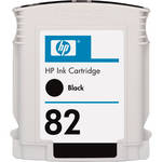 HP / Hewlett Packard 82 Ink Cartridge (Black, 69 ml)