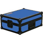 Odyssey Innovative Designs FR12MIXBKBLUE Flight Ready DJ Mixer Case (Black and Blue)