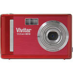 Vivitar ViviCam 8018 Digital Camera (Red)