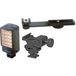 Bescor LED-25 25W LED On-Camera Light w/Sony Shoe Mount