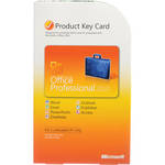 Microsoft Office Professional 2010 Software (Product Key Card)