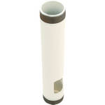 Premier Mounts PWH-12W Pipe With Outlet (12", White)