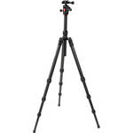 Oben CT-3410 4-Section Carbon Fiber Folding Tripod with BB-0T Ball Head