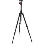 Oben AT-3400 4-Section Aluminum Folding Tripod w/ BA-00T Ball Head