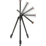 Oben CC-2320L 3-Section Carbon Fiber Lateral Tripod Legs