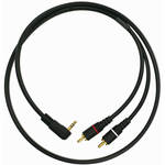 Mogami 3.5mm Mini Male to 2 RCA Male Audio Cable (3')