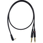 Mogami 3.5mm Mini Male to 2 1/4" Male Audio Cable (3')