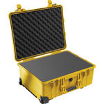 Pelican 1560 Case with Foam (Yellow)