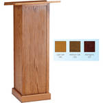 Balt T40 Full Pedestal Lectern (Light Oak)