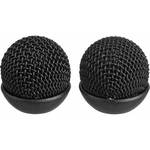 Pearstone Metal Windscreen for ECM-77 Lavalier Microphone (2 Pack)