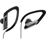 Panasonic RP-HS200 Stereo In-Ear Clip-On Headphones (Black)