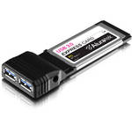 Aluratek 2-Port USB 3.0 SuperSpeed Express Card