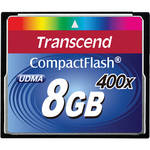 Transcend 8GB CompactFlash Memory Card 400x UDMA