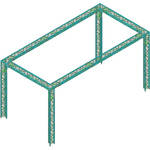 Global Truss Global Truss TR-10x20 Triangular Booth