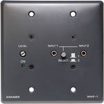 Kramer Active Wall Plate - Power Amplifier with 2x1 Switching