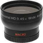 Zeikos 37mm High Quality 0.45X Wide Angle Lens