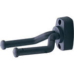 K&M 16280 Guitar Wall Mount (Black)