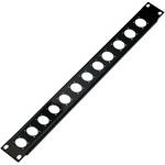 K&M 28312 Panel 12 XLR Connector