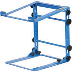 Odyssey Innovative Designs L-Stand Mobile DJ Folding Laptop Stand (Blue)