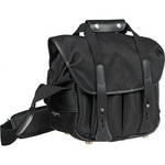 Billingham 107 Camera Bag (Black with Black Leather Trim)