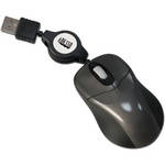 Adesso 3-Button Mini iRetractable Optical Mouse