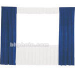 Da-Lite 30-in. Wide Wing Drapes - Pair (Blue) 41092BL