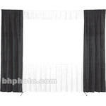 Da-Lite 30-in. Wide Wing Drapes - Pair (Black) 41092B