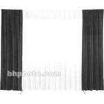 Da-Lite 30-in. Wide Wing Drapes - Pair (Black) 41094B