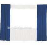 Da-Lite 30-in. Wide Wing Drapes - Pair (Blue) 41098BL