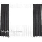 Da-Lite 30-in. Wide Wing Drapes - Pair (Black) 41098B