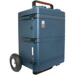 Porta Brace PB-2850FORX Hard Case with Foam Interior and Extreme Off-Road Wheels (Blue)