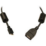 Optoma Technology Micro USB to Type A Female USB Cable Adapter (11.8" / 30cm)