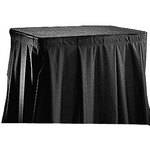 Da-Lite 69834 Poly-Sheen Skirting for the Project-O-Stand (Black)