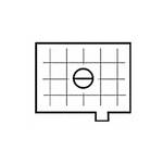 Beattie Intenscreen Split Image Horizontal Grid for Nikon N90 and N90S