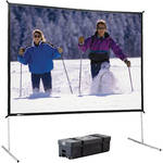 Da-Lite 35328KHD Heavy Duty Fast-Fold Deluxe Projection Screen (72 x 72")