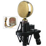 Cascade Microphones Fat Head Ribbon Microphone (Black / Gold)