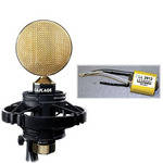 Cascade Microphones Fat Head II  Ribbon Microphone (Black / Gold)
