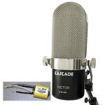 Cascade Microphones Victor Long Ribbon Microphone (Black / Silver)